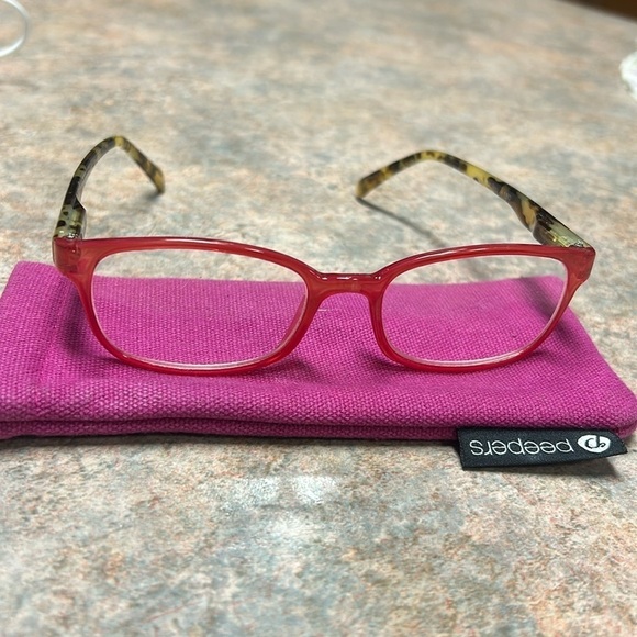 Peepers Turtle Bay Readers with Case 1.25 strength - Picture 1 of 6
